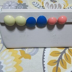 3 Pairs of Retro Vintage Earrings